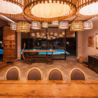 Serene Garden Residence Dining with Pool View at Night | Siem Reap, Cambodia