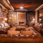 Serene Garden Residence Lounge with Fireplace | Siem Reap, Cambodia