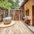 Serene Garden Residence Bathroom Two with Bathtub | Siem Reap, Cambodia