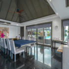 Villa Baan Phu Prana Indoor Dining Area with Pool View | Surin, Phuket