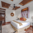 Villa Baan Phu Prana Bedroom Two with Side Lamps | Surin, Phuket
