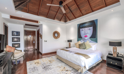 Villa Baan Phu Prana Bedroom Three with Side Lamps | Surin, Phuket