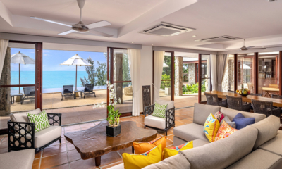 Villa Horizon Indoor Living Area with Sea View | Kamala, Phuket
