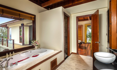 Villa Horizon Master Bathroom One with Romantic Bathtub Set Up | Kamala, Phuket