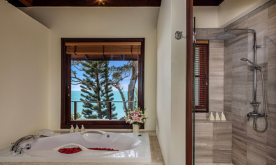 Villa Horizon Master Bathroom One Romantic Bathtub Set Up | Kamala, Phuket