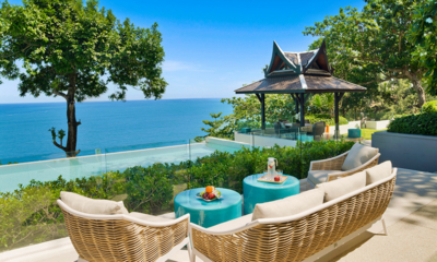 Villa La Prana Seating Area with Sea View | Kamala, Phuket