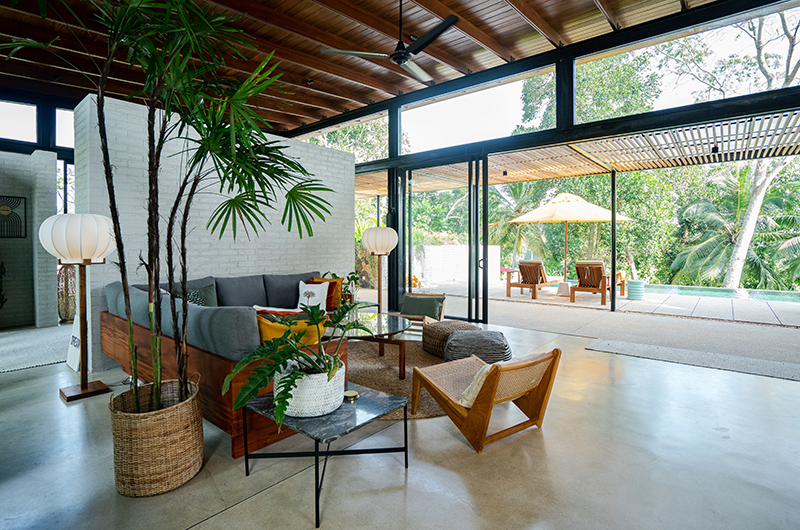 Villa Alba Indoor Living Area | Koggala, Sri Lanka