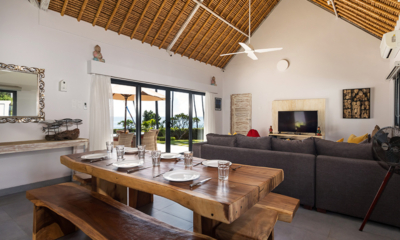 Villa Pantai Kubu Living and Dining Area | Tulamben, Bali