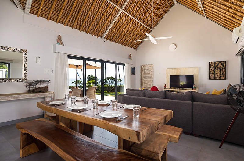 Villa Pantai Kubu Living and Dining Area | Tulamben, Bali