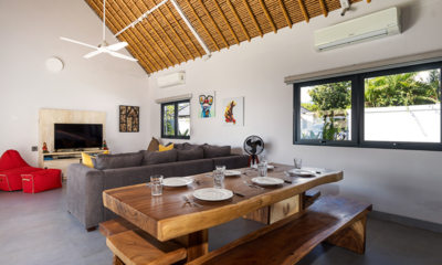 Villa Pantai Kubu Indoor Dining Area | Tulamben, Bali