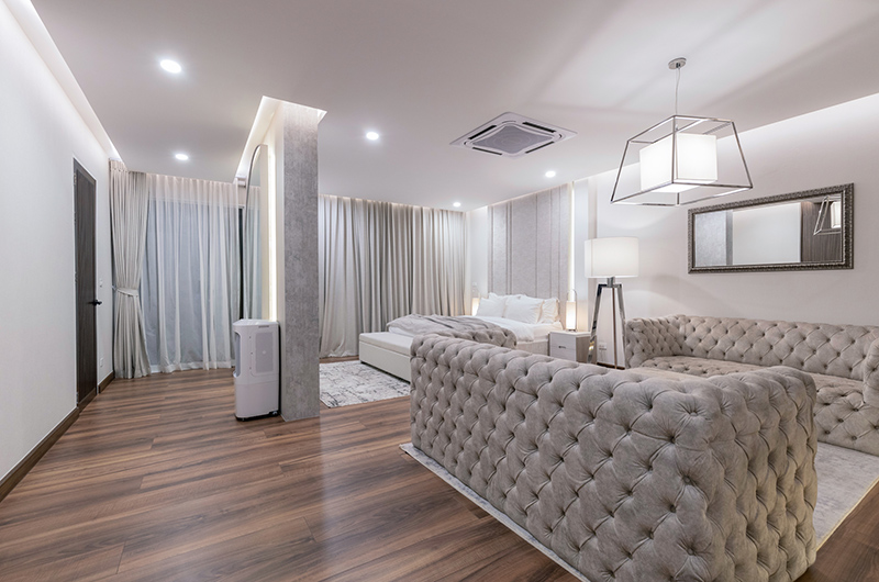 Palm Villa Bedroom with Lounge Area | Chiang Mai, Thailand