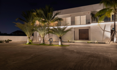 Palm Villa Outdoor Area at Night | Chiang Mai, Thailand