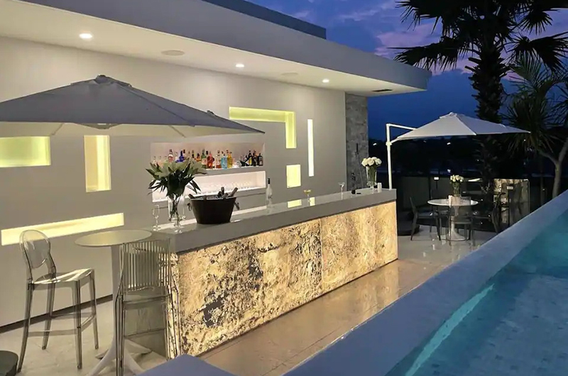 Palm Villa Pool Side Bar Counter | Chiang Mai, Thailand