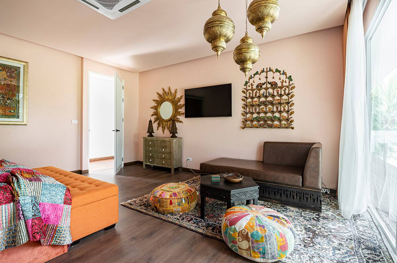 Palm Villa Bedroom Four with Seating Area | Chiang Mai, Thailand