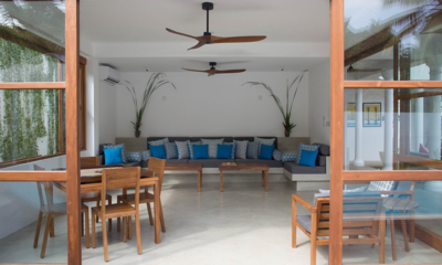 Ginger Palm Villa Living Area | Dickwella, Sri Lanka