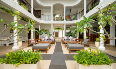 Ginger Palm Villa Open Plan Seating Area | Dickwella, Sri Lanka