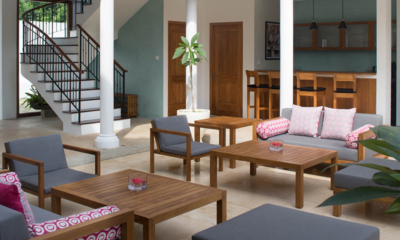 Ginger Palm Villa Living Room | Dickwella, Sri Lanka
