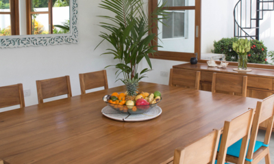 Ginger Palm Villa Dining Area with Fresh Fruits | Dickwella, Sri Lanka