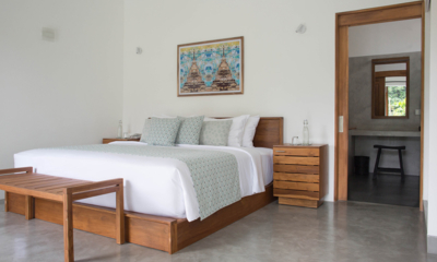 Ginger Palm Villa Bedroom and Bathroom One | Dickwella, Sri Lanka