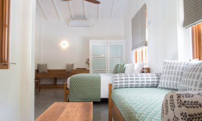 Ginger Palm Villa Bedroom Three with Seating Area | Dickwella, Sri Lanka