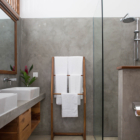 Ginger Palm Villa Bathroom Three with Shower | Dickwella, Sri Lanka