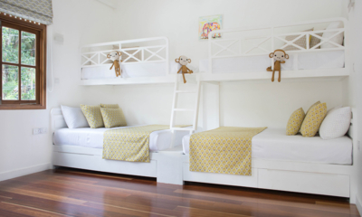 Ginger Palm Villa Bedroom Four with Bunk Beds | Dickwella, Sri Lanka