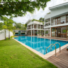 Ginger Palm Villa Gardens and Pool with Loungers | Dickwella, Sri Lanka
