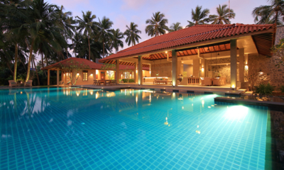 Kirana Swimming Pool at Night | Bentota, Sri Lanka
