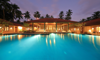 Kirana Swimming Pool at Night | Bentota, Sri Lanka