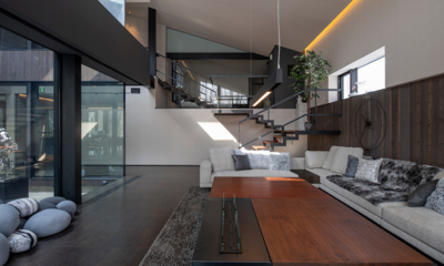 Meikeikyo Hanazono Living Area with Wooden Floor | Hanazono, Niseko