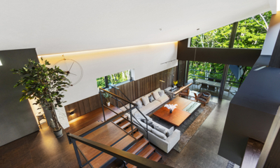 Meikeikyo Hanazono Living Area View from Top | Hanazono, Niseko