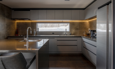 Meikeikyo Hanazono Kitchen Area with View | Hanazono, Niseko