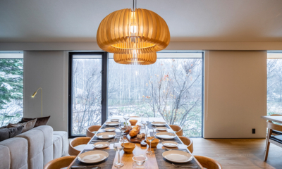 Iori Niseko Dining Area with View | West Hirafu, Niseko