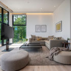 Ryoun Living Area with TV | Hirafu, Niseko