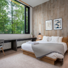 Ryoun Bedroom with Study Area and View | Hirafu, Niseko
