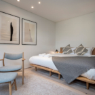 Ryoun Bedroom with Seating Area | Hirafu, Niseko