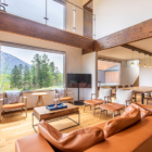 Sanga House Niseko Living Area with TV and View | East Hirafu, Niseko