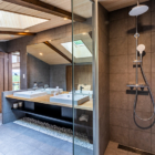 Sanga House Niseko Bathroom One with Shower | East Hirafu, Niseko