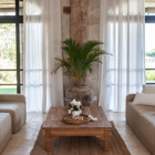Villa Kajano Living Area with View | Pererenan, Bali