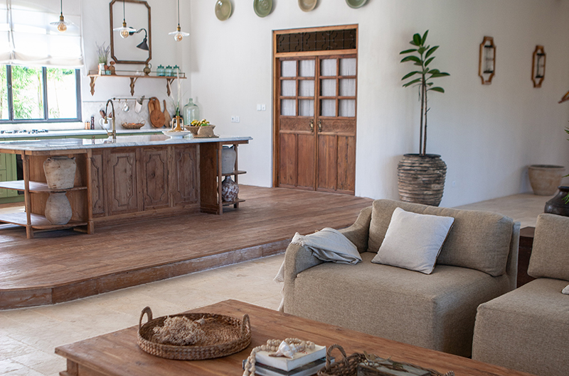 Villa Kajano Living and Kitchen Area | Pererenan, Bali