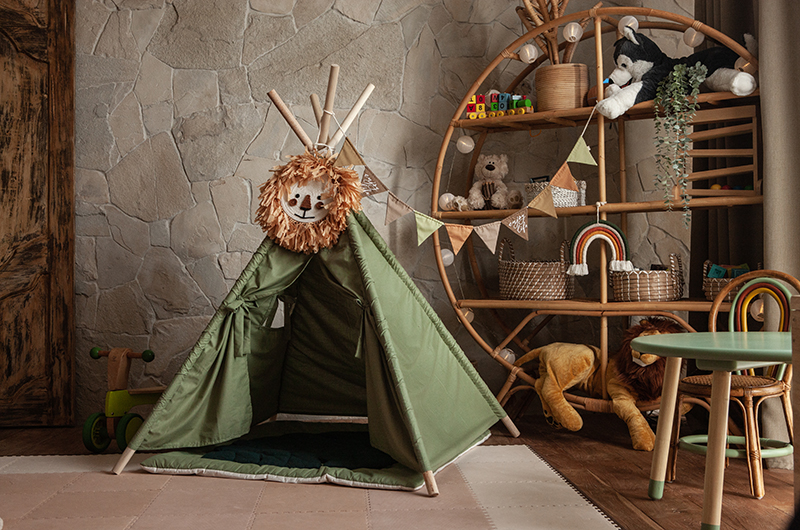 Villa Kajano Kids Play Area with Toys | Pererenan, Bali