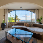 Villa Kajano Up Stairs Seating Area with Sea View | Pererenan, Bali