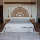 Villa Kajano Bedroom One with Side Lamps | Pererenan, Bali