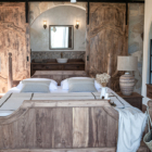 Villa Kajano Bedroom Two with Side Lamps | Pererenan, Bali