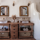 Villa Kajano His and Hers Bathroom Two | Pererenan, Bali