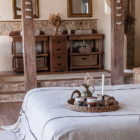 Villa Kajano His and Hers Bathroom Two with Bathtub | Pererenan, Bali