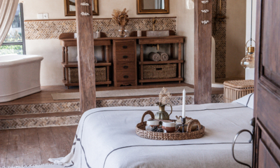 Villa Kajano His and Hers Bathroom Two with Bathtub | Pererenan, Bali