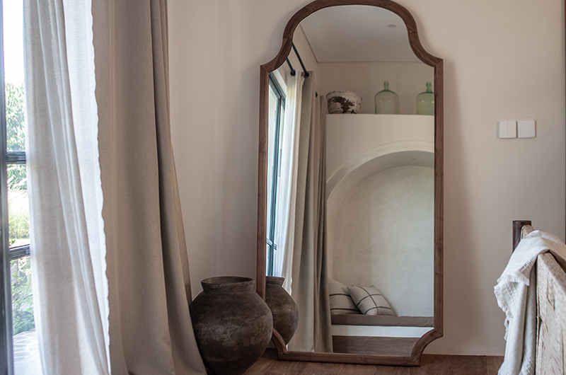 Villa Kajano Bedroom Three with Mirror | Pererenan, Bali