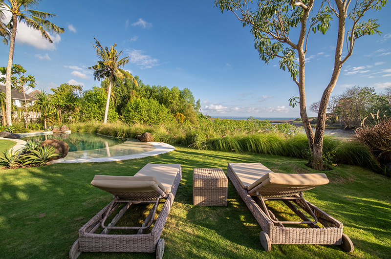 Villa Kajano Reclining Sun Loungers with Sea View | Pererenan, Bali
