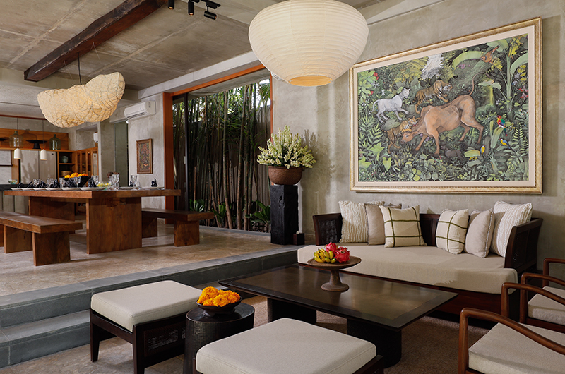 Villa Uma Santai Living Room | Canggu, Bali